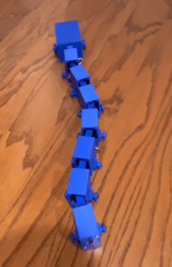 Teleoperated Snake Robot, photo from its repository
