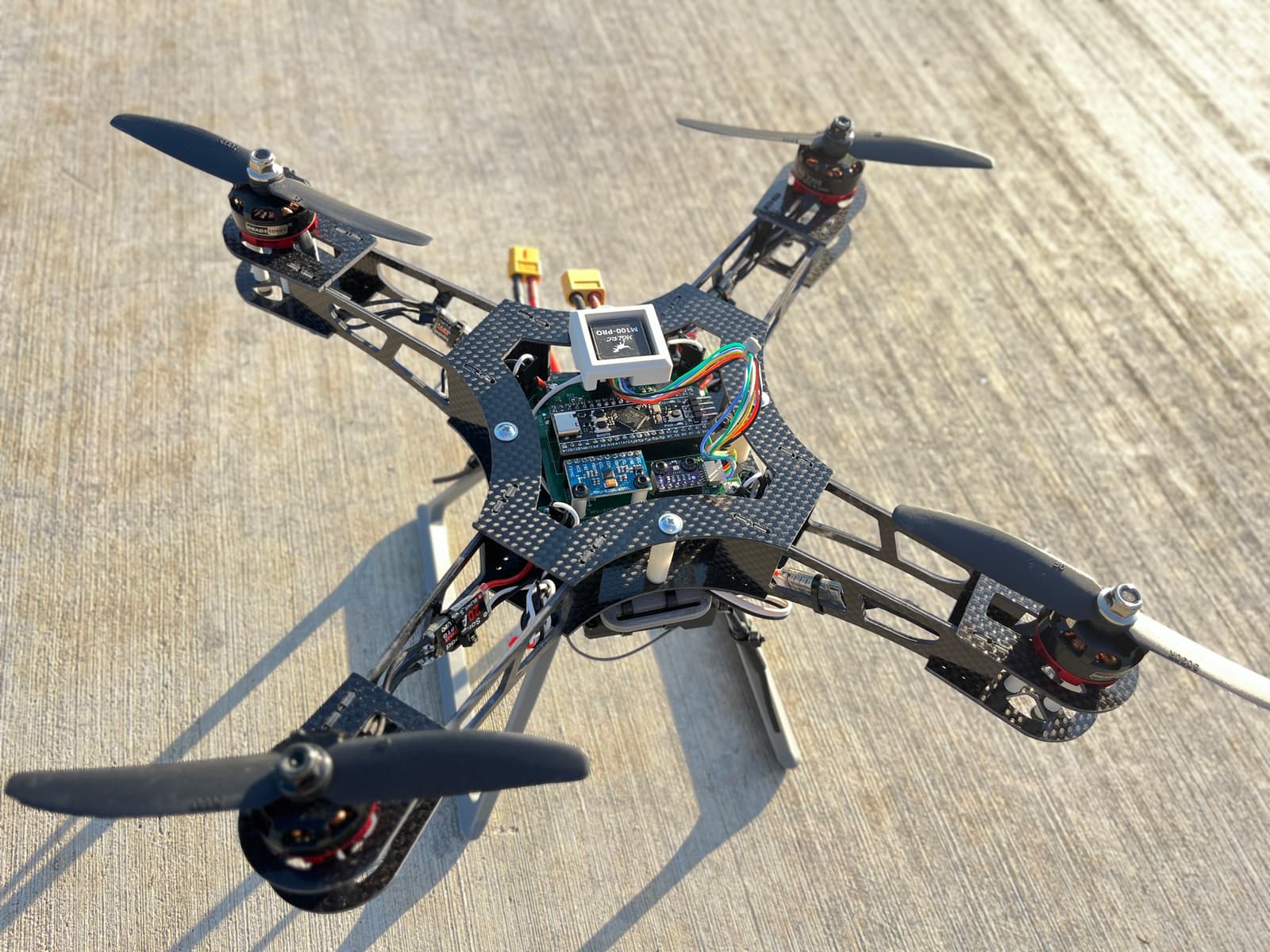 STM32 Blackpill Quadcopter, photo from its repository