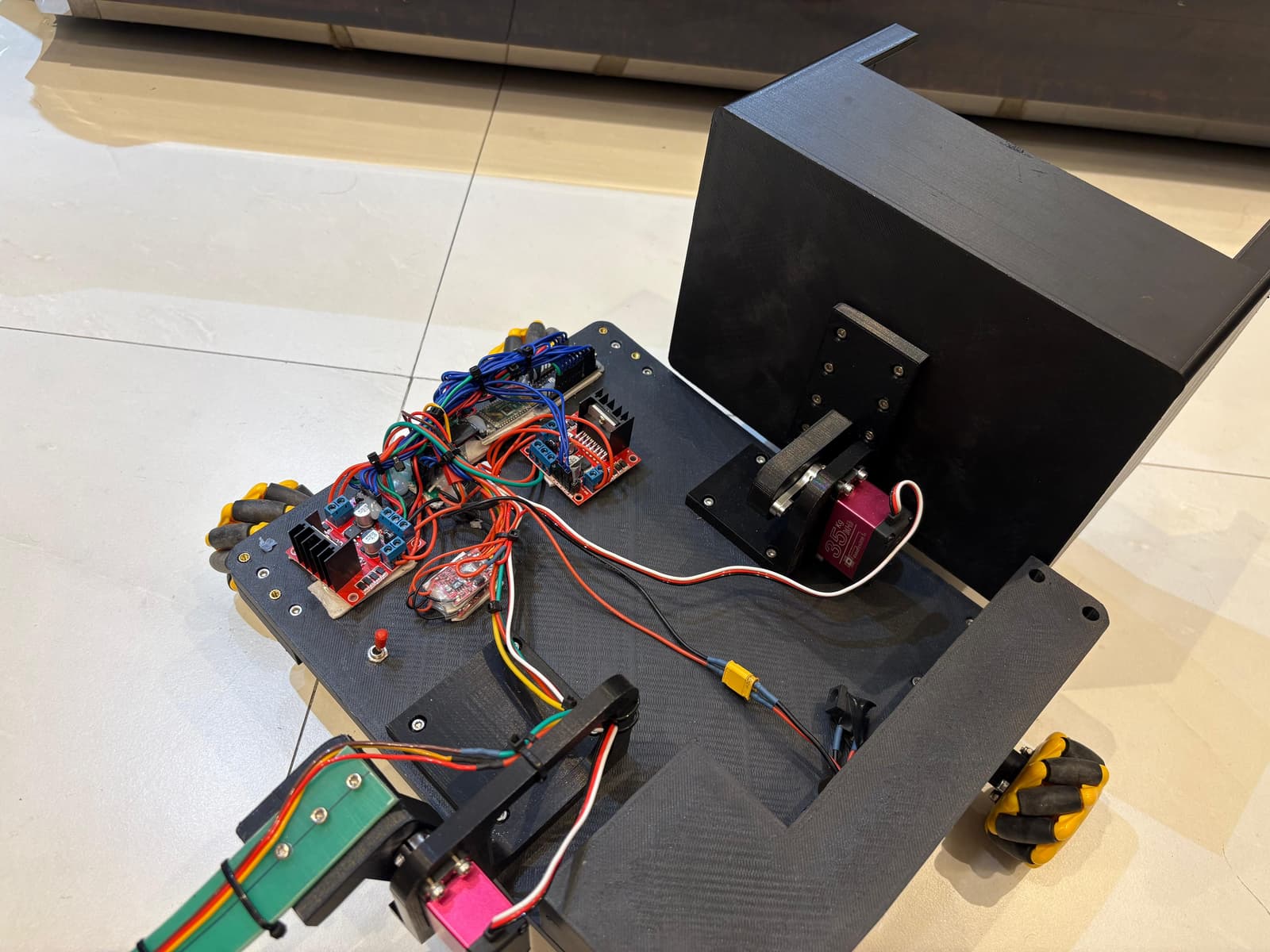 K.A.D Ballers: Genie Firefighter Robot, photo from its repository