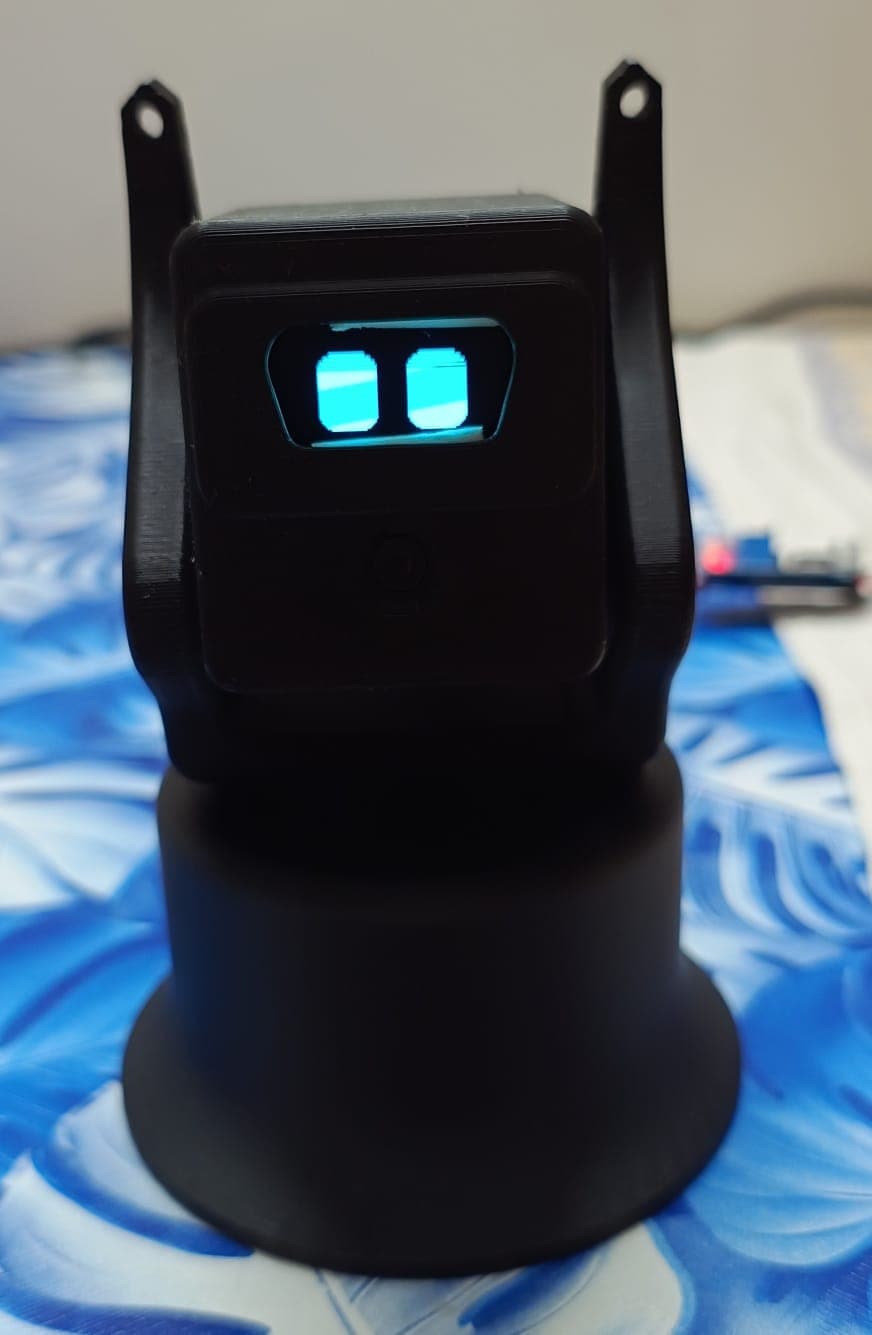 Robot Pet v1 (ESP32-CAM Face Tracker), photo from its repository
