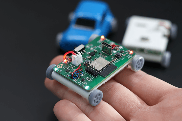 Micro Racer Car, photo from its repository