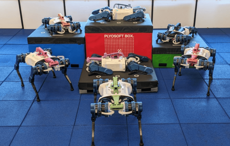 Barkour Robot, photo from its repository