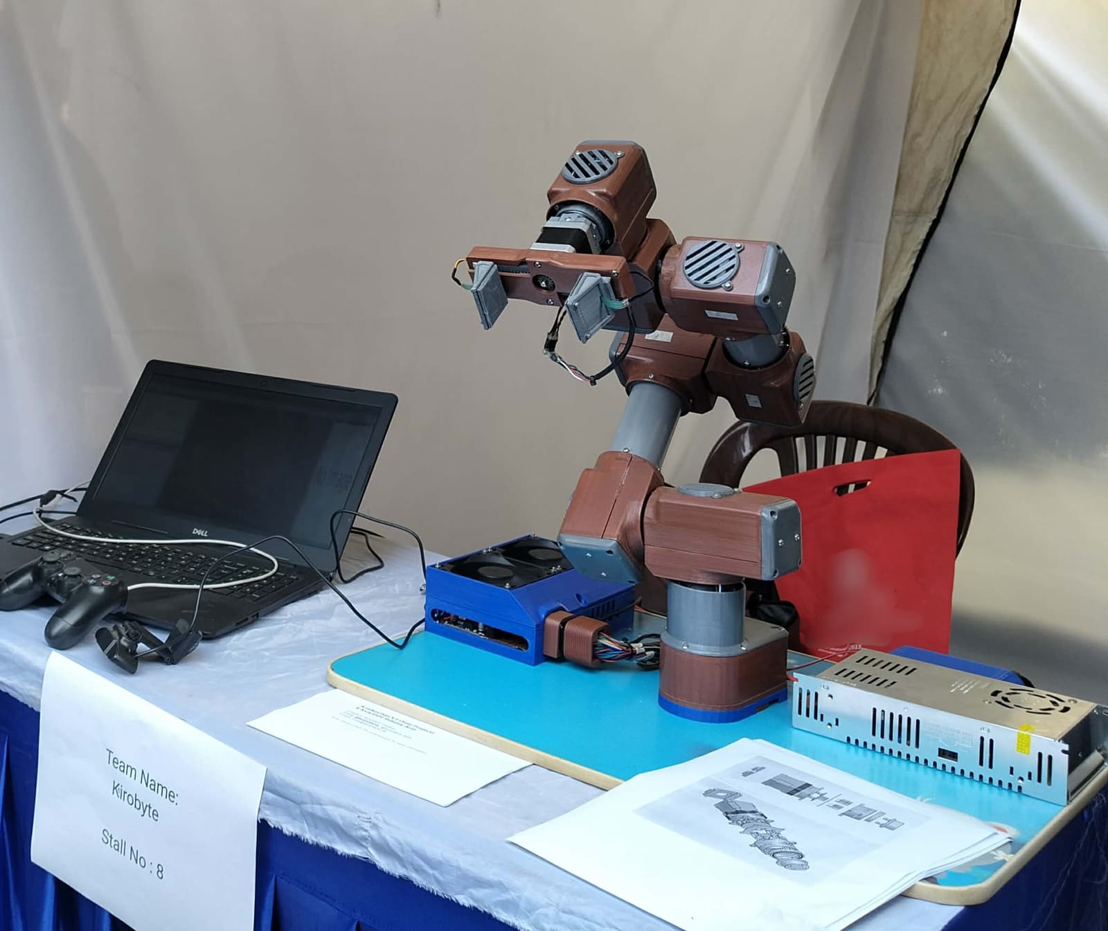 ARMIKOCHAN V2 8-Axis Arm, photo from its repository