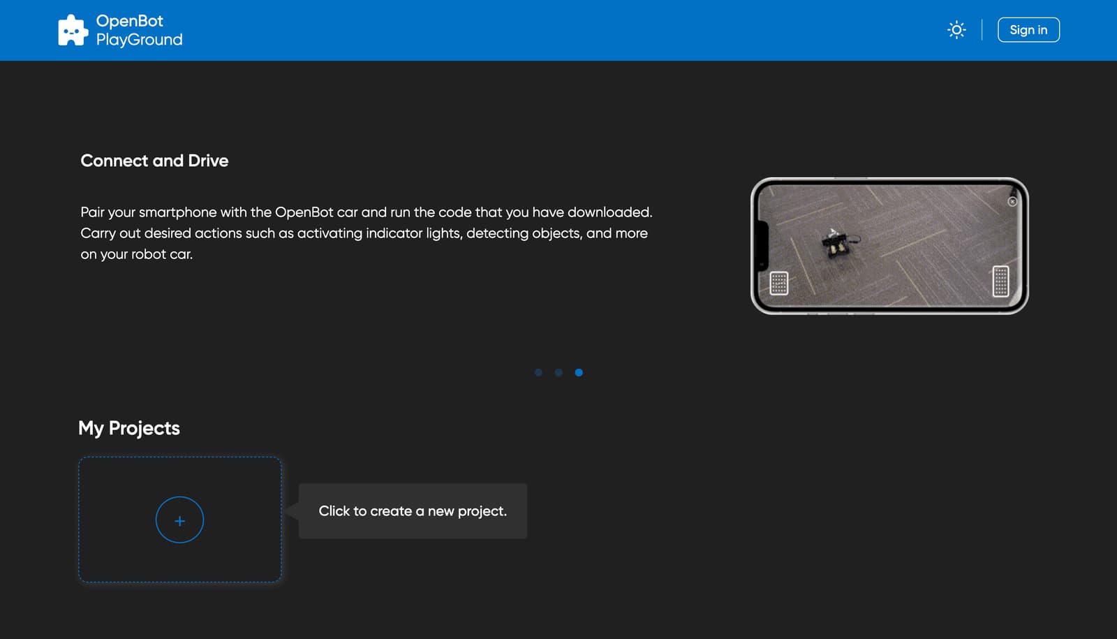 playground_home_dark_theme_screen.jpg