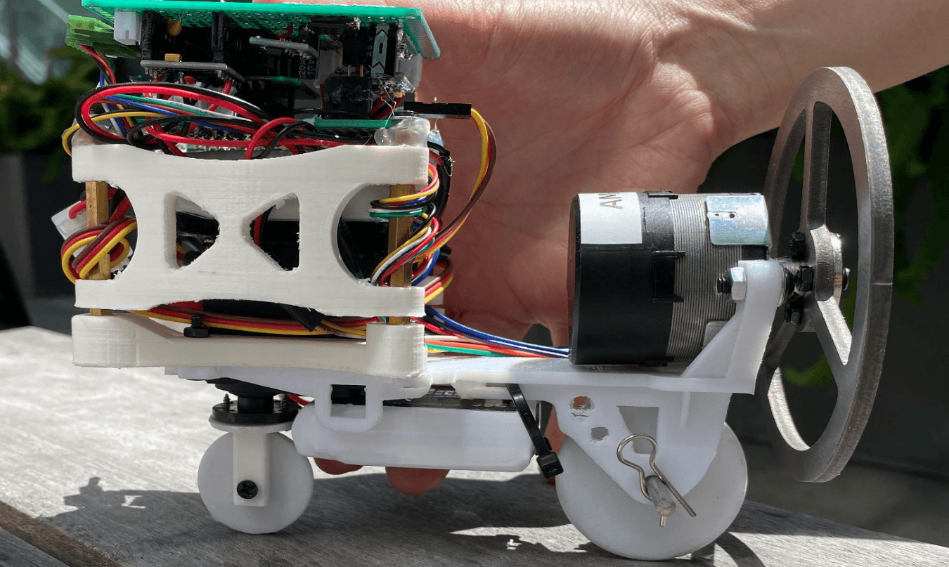 Balance-Tech Self-Balancing Bike, photo from its repository