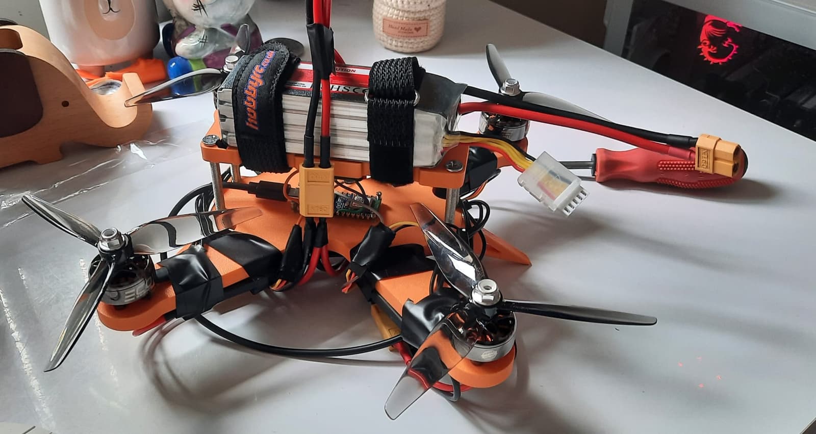 RC Drone and Controller (Nano ESP32), photo from its repository