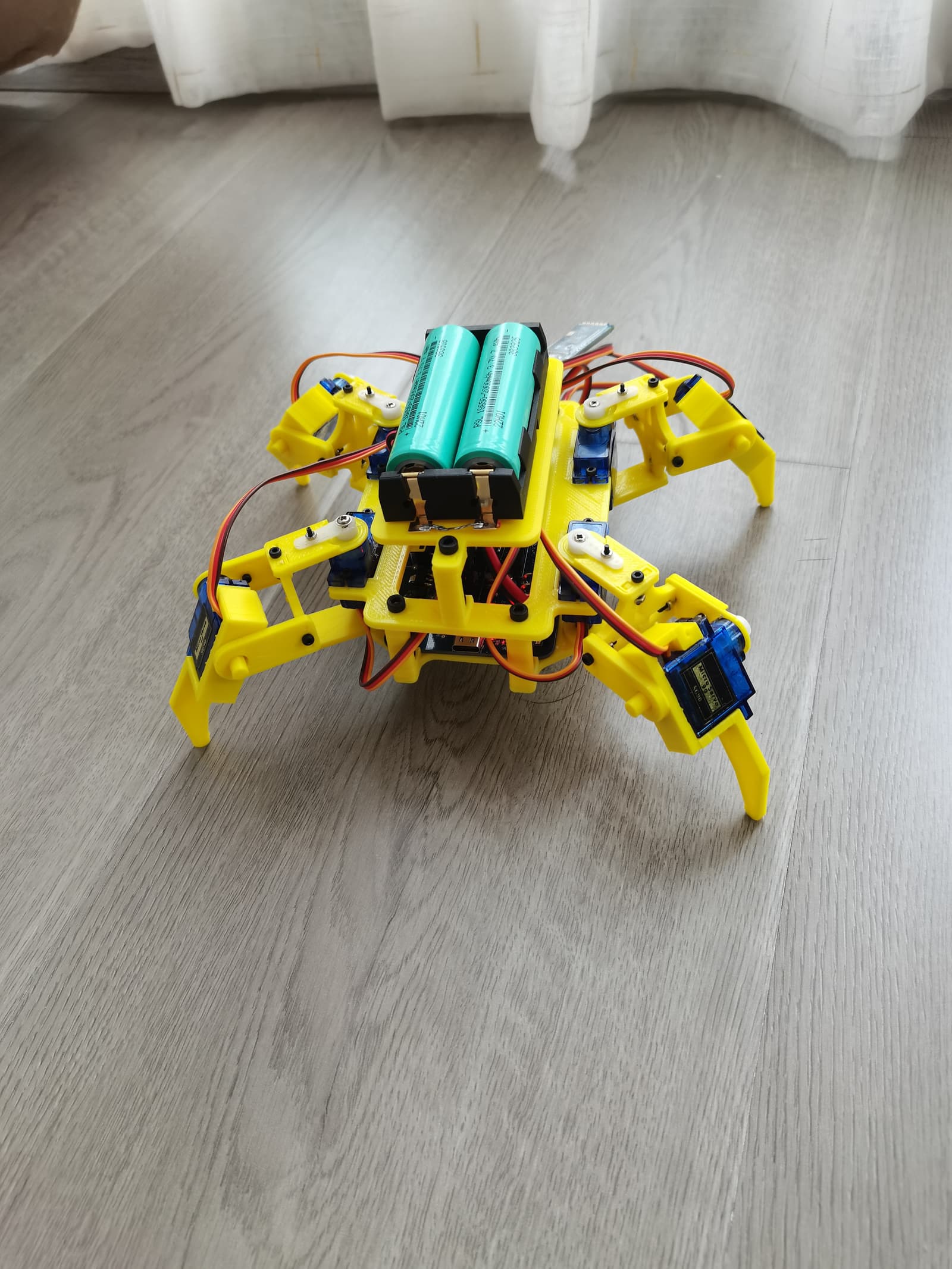 Quadruped Robot, photo from its repository
