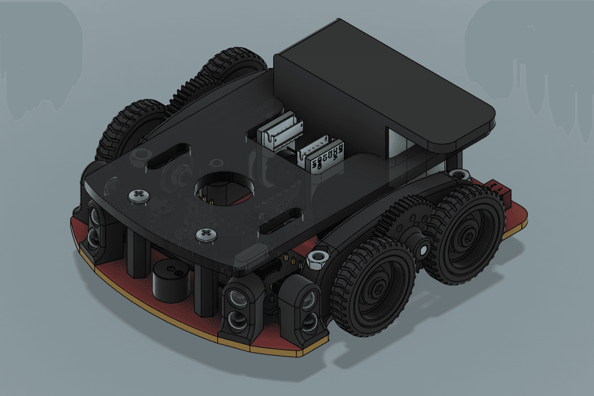 Remi 3 Micromouse, photo from its repository